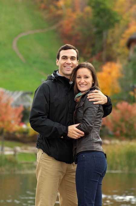 blue mountain village photographer collingwood photographer blue mountain engagement fall