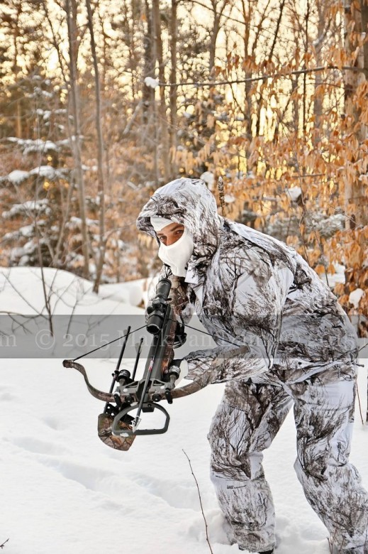 winter hunting photography A041