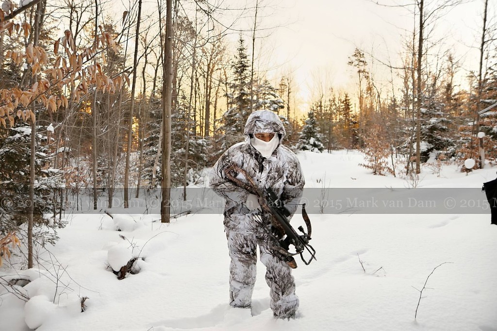 winter hunting photography A052