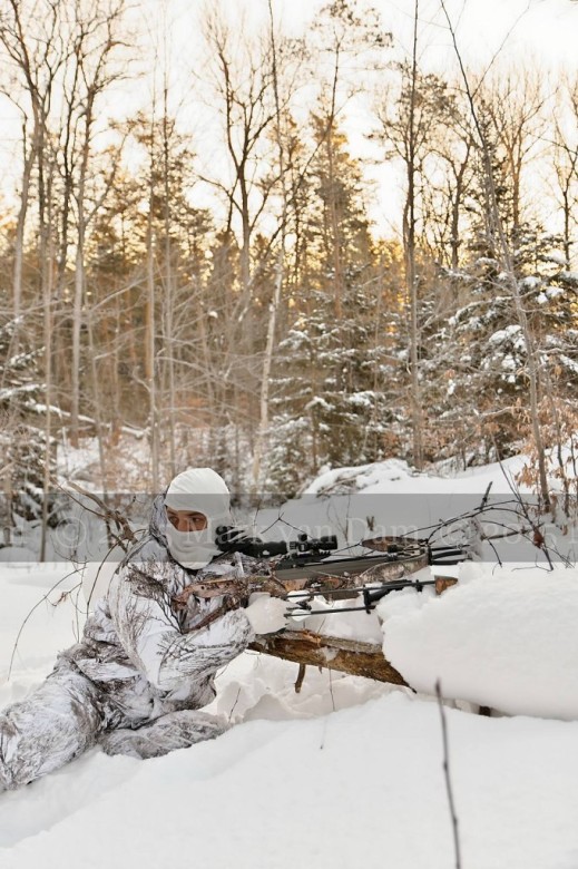winter hunting photography A077