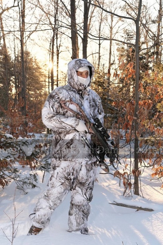 winter hunting photography A124