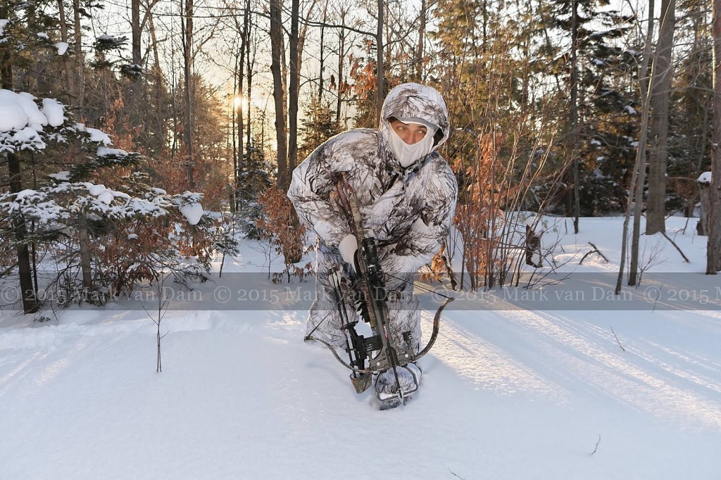 winter hunting photography A136
