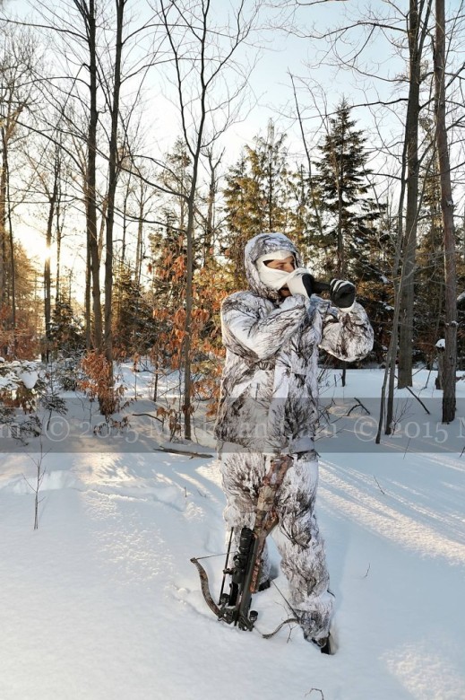 winter hunting photography A154