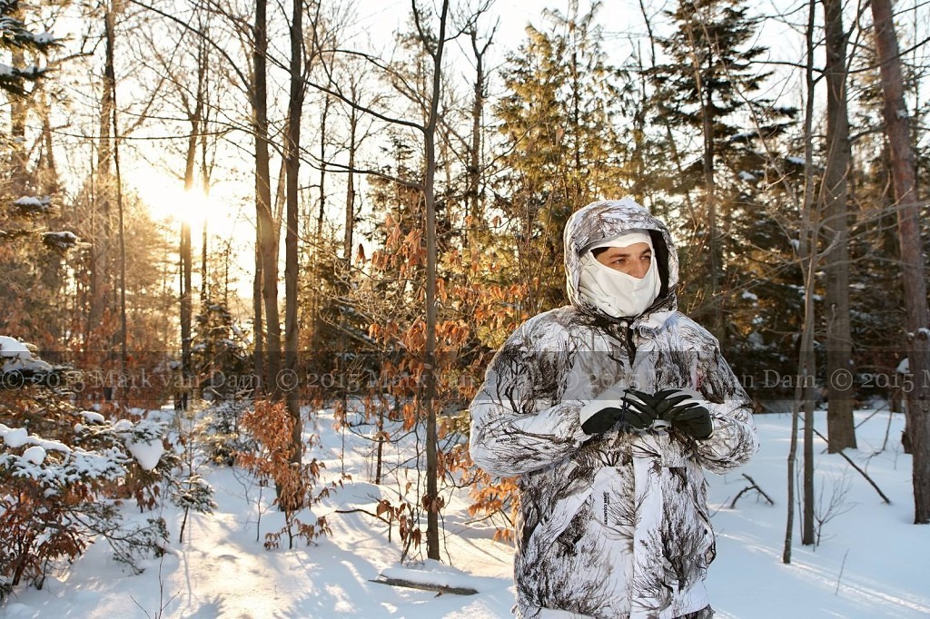 winter hunting photography A167