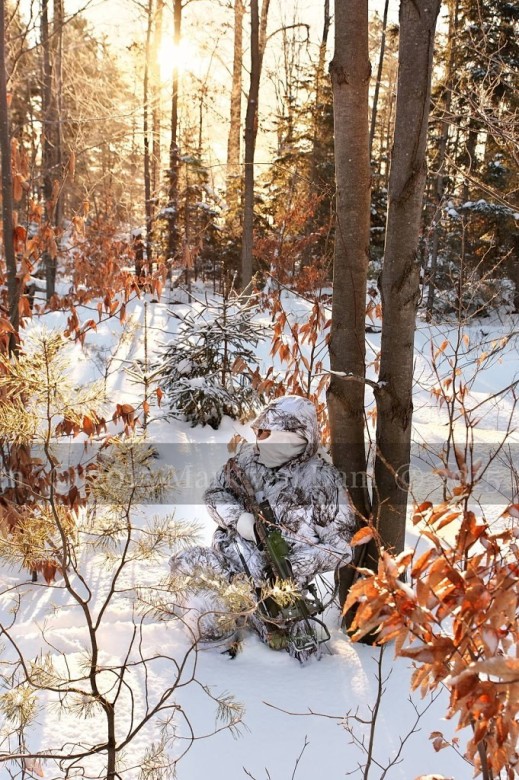 winter hunting photography A177