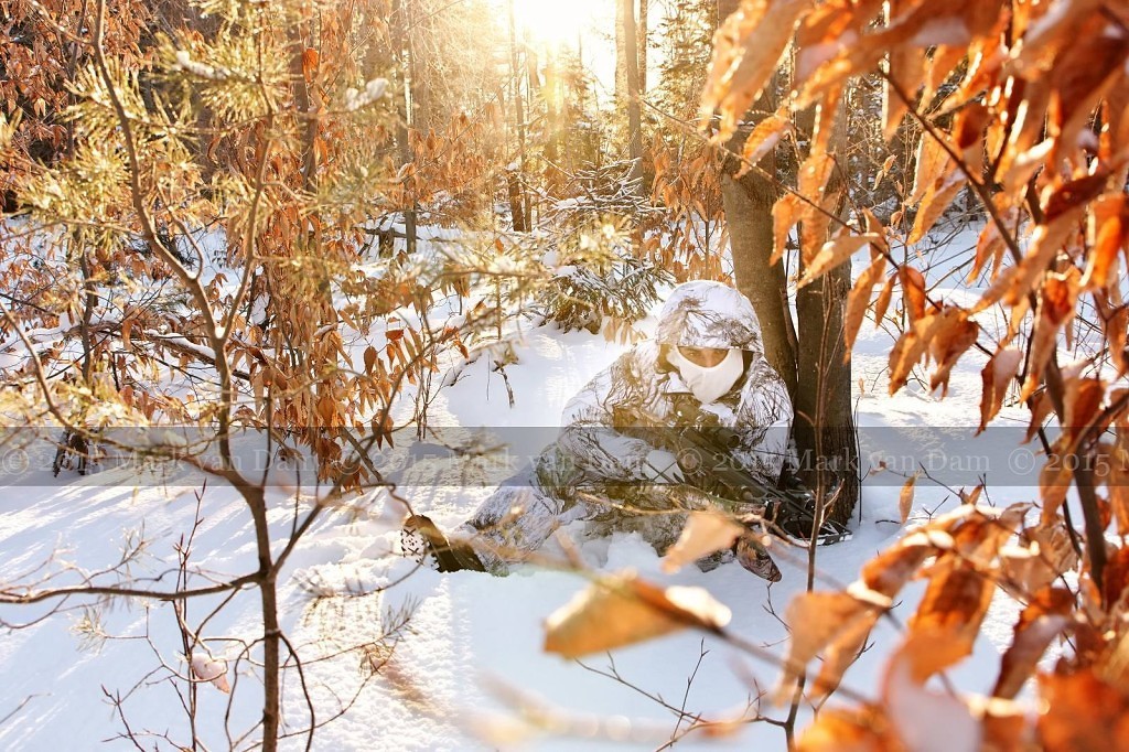 winter hunting photography A179