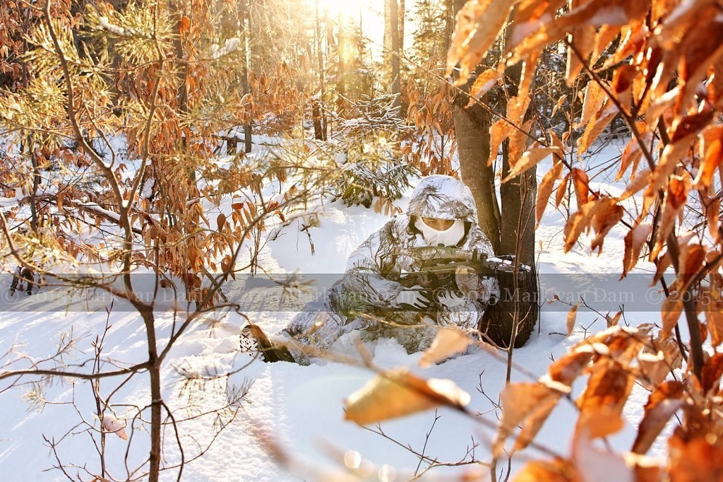 winter hunting photography A181