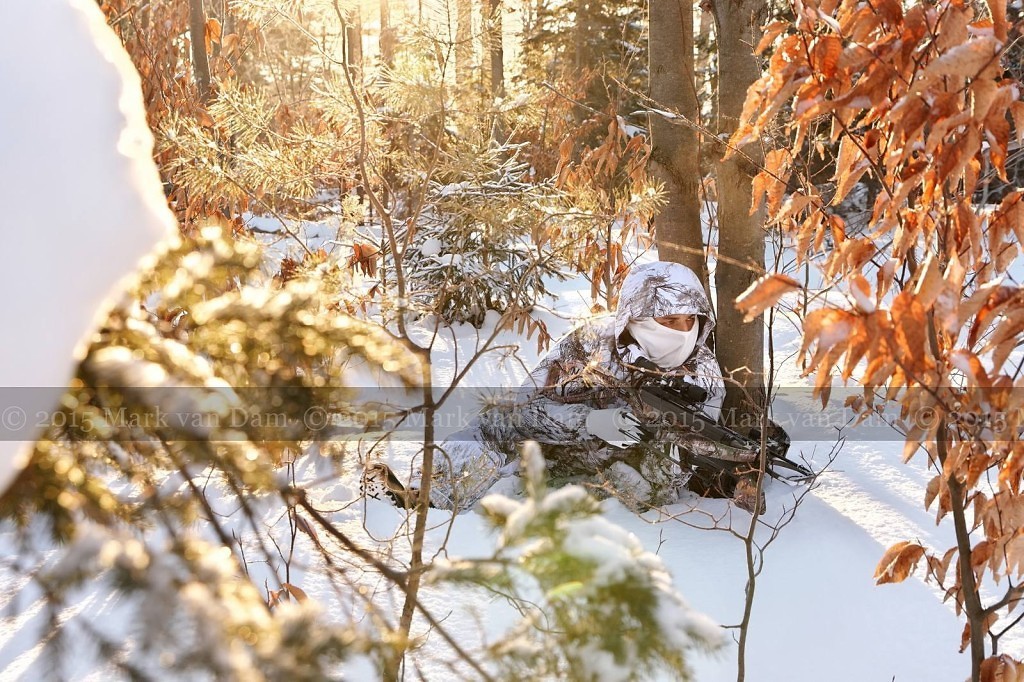 winter hunting photography A191