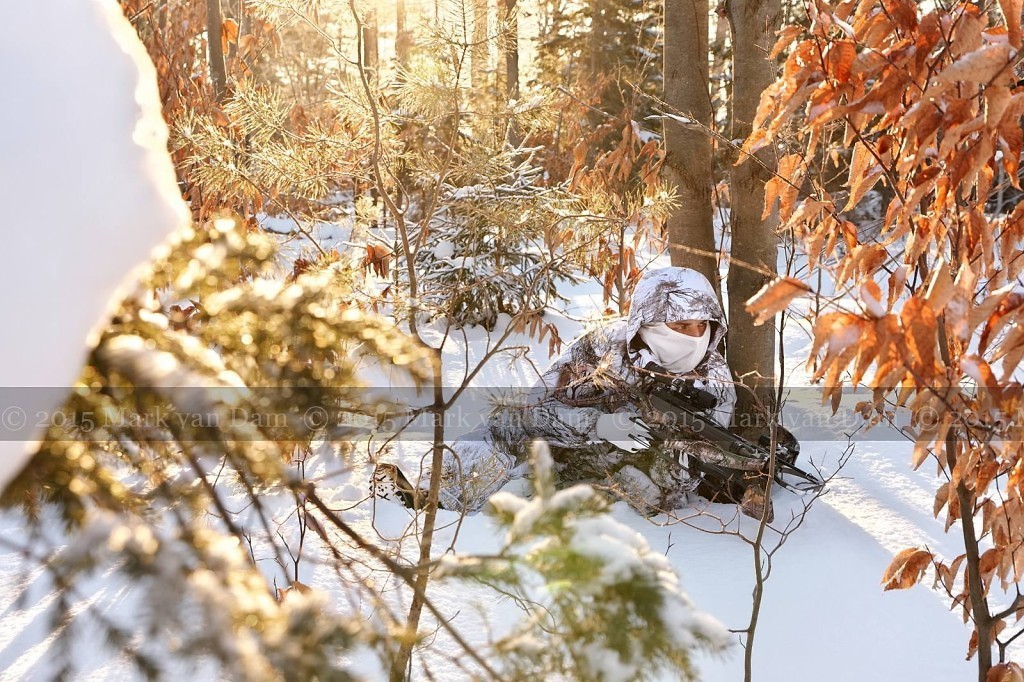 winter hunting photography A193
