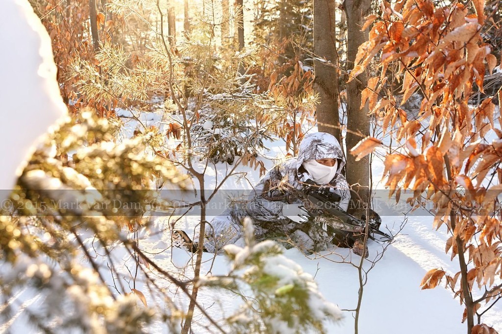 winter hunting photography A194