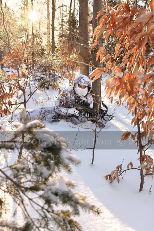 winter hunting photography A197