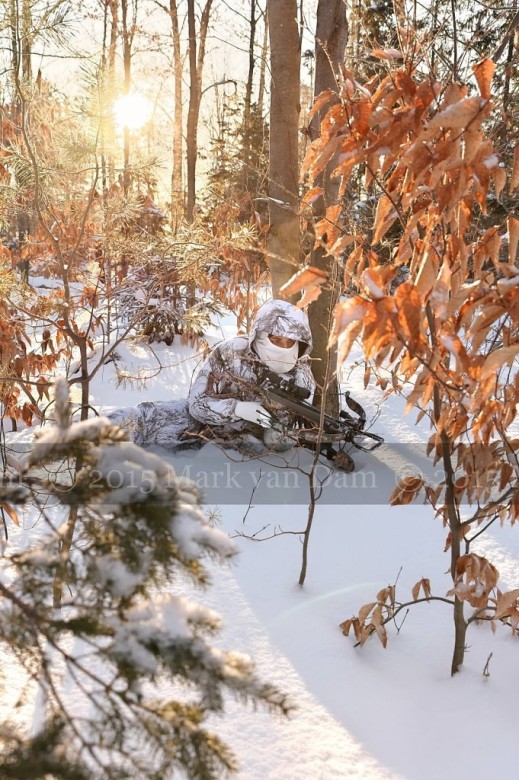 winter hunting photography A199