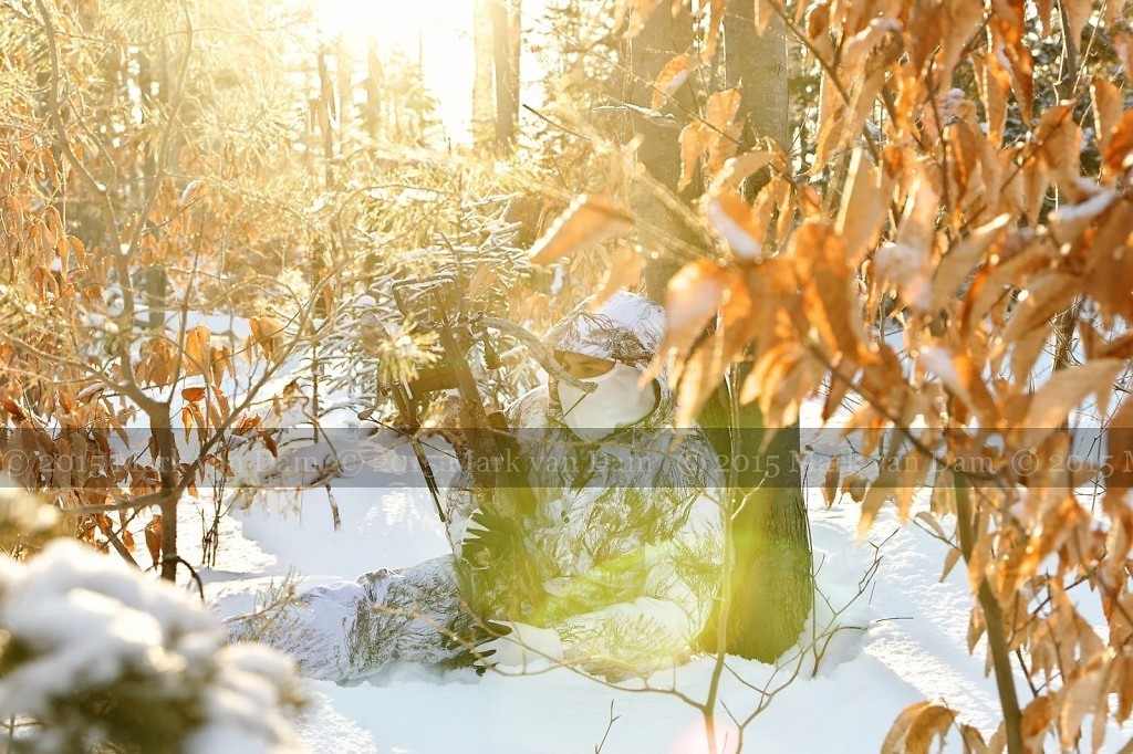 winter hunting photography A204