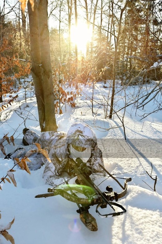 winter hunting photography A212