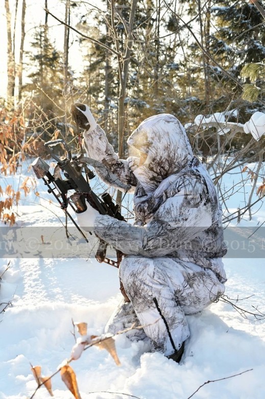 winter hunting photography A242
