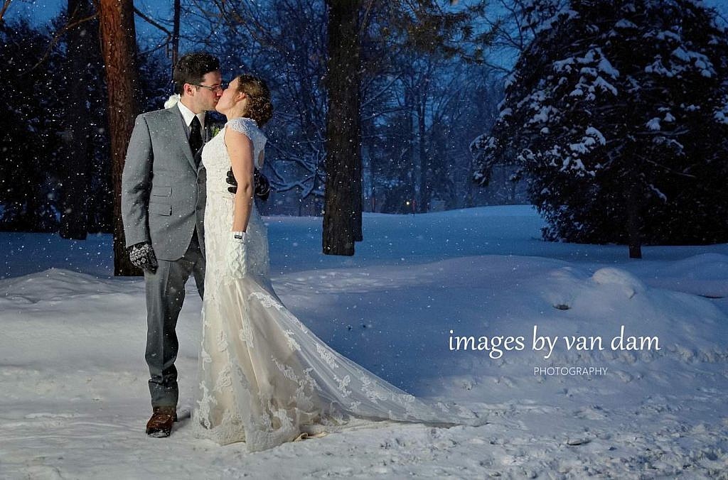 Orillia Photographer: Tena and Corey's Winter Wedding at YMCA Geneva Park