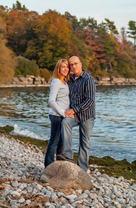 kingston photographer lamoine point engagement photography
