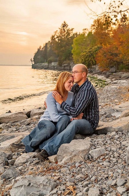 kingston photographer lamoine point engagement photography