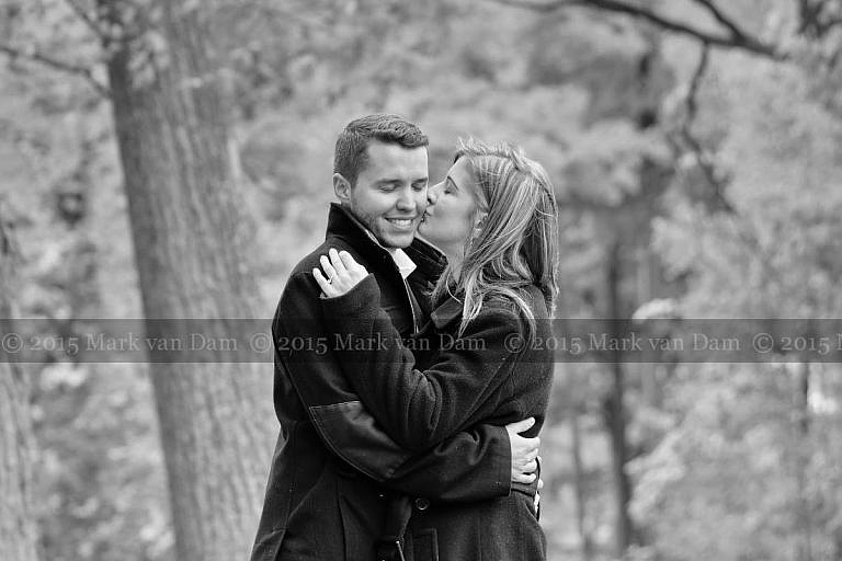 Orillia engagement photography session at Tudhope Park in Orilllia in fall