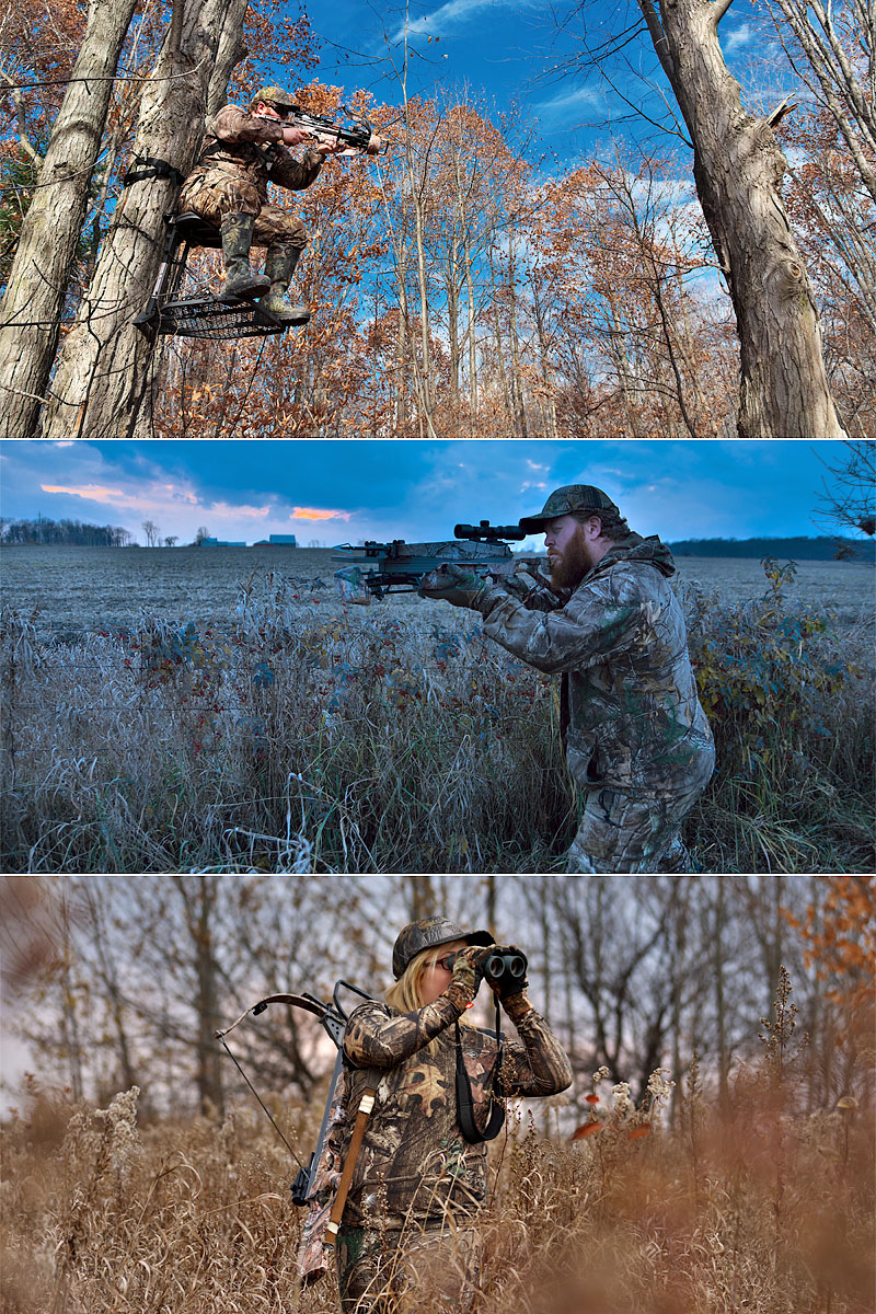 consolidated library of deer hunting imagery composite image