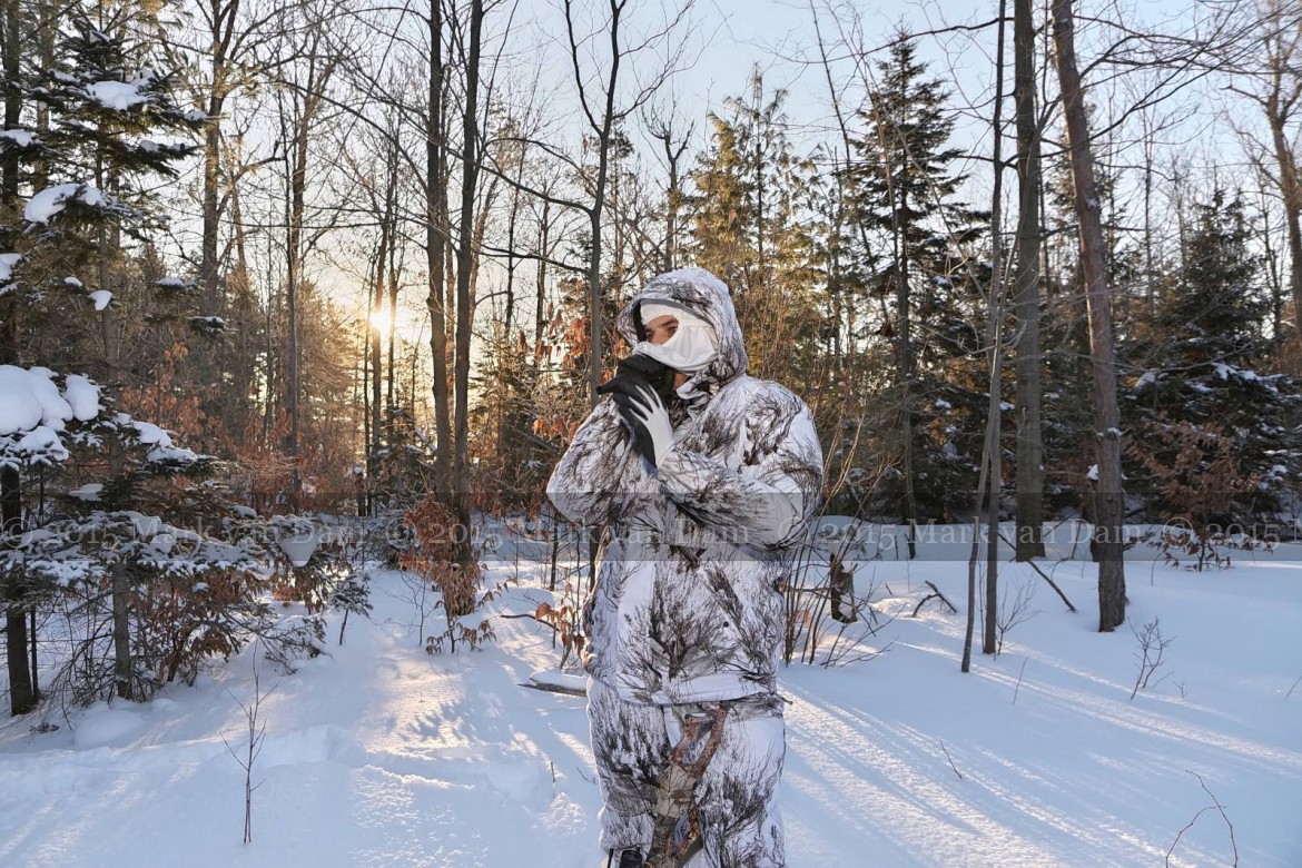 winter hunting photography A147