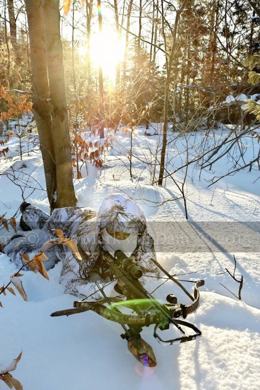 winter hunting photography A211