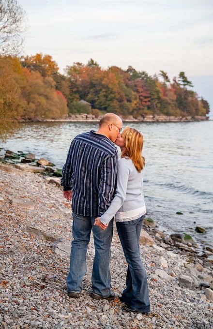 kingston photographer lamoine point engagement photography