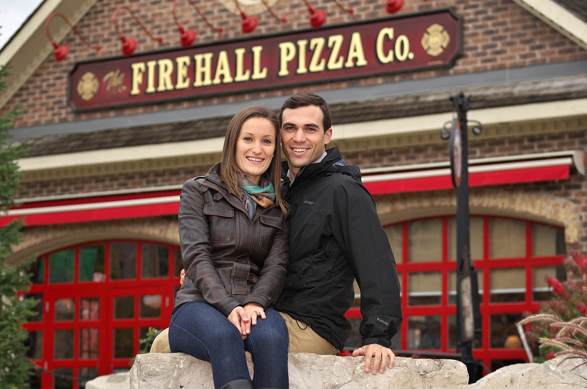 blue mountain village photographer collingwood photographer blue mountain engagement fall