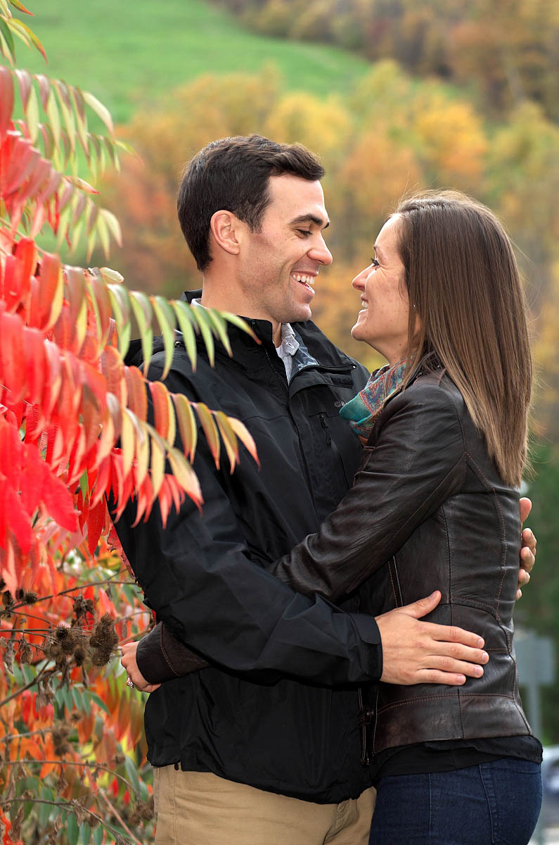 blue mountain village photographer collingwood photographer blue mountain engagement fall