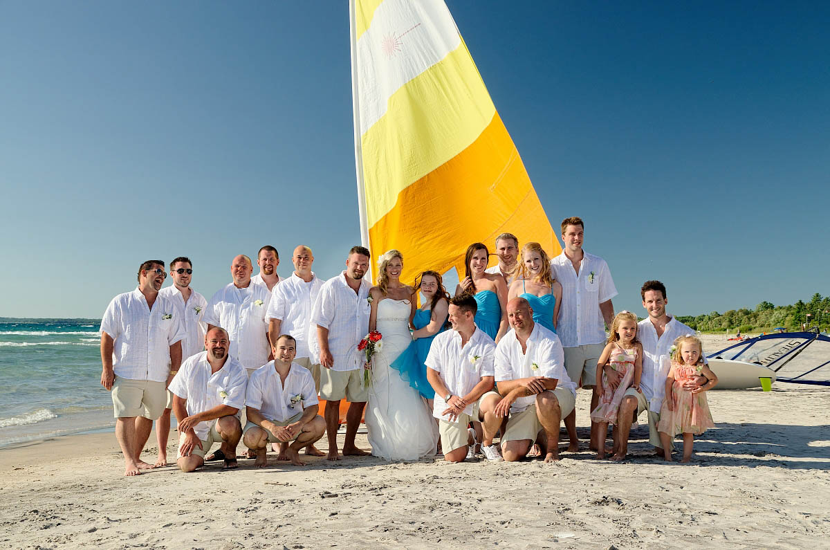 wasaga beach wedding bluewater beach photographer balm beach wedding tiny township wedding