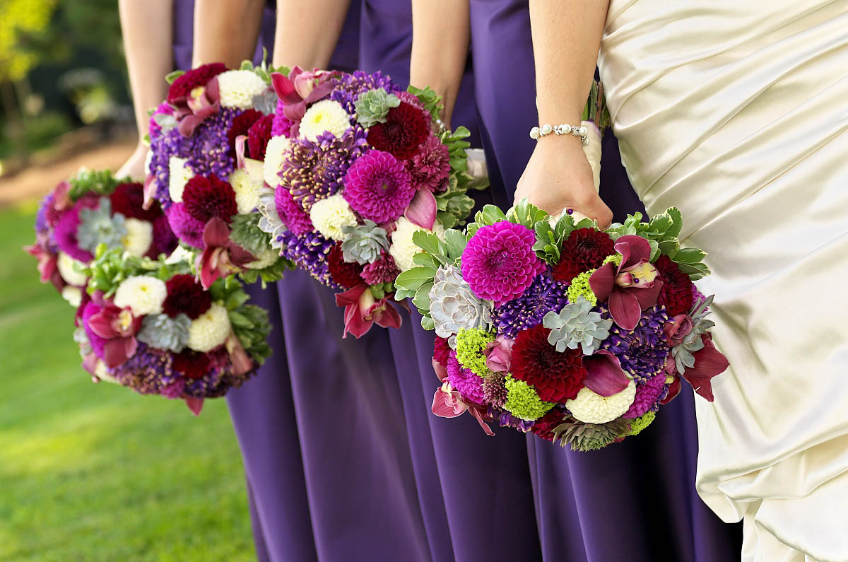 bouquets ina row