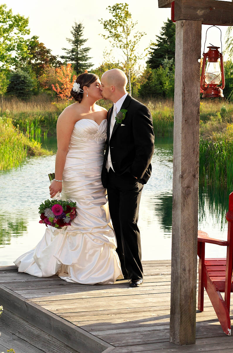 couple with lake in background