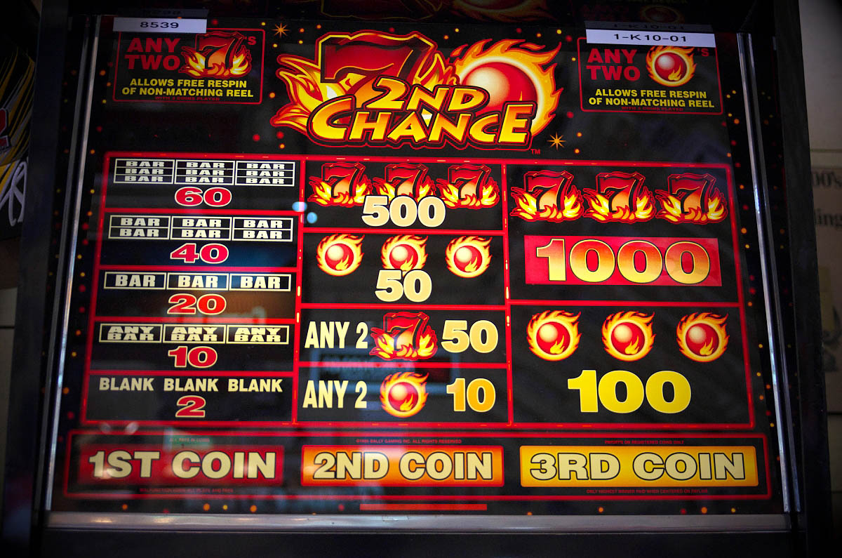slot machine in man cave