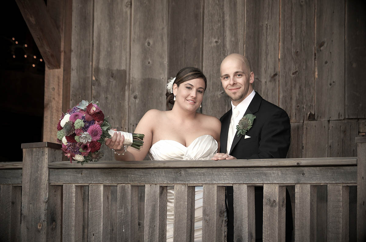 vintage wedding couple at belcroft