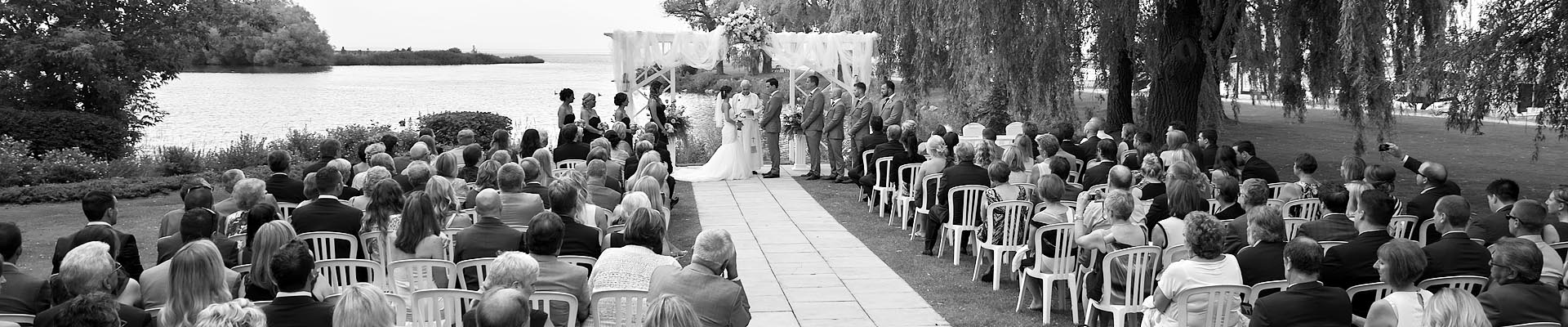 Wedding ceremony at Cranberry Resort