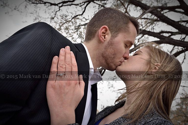 Orillia engagement photography session at Tudhope Park in Orilllia in fall