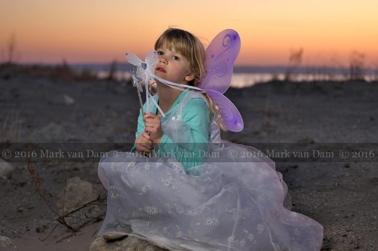 Magical fairy portraits at Wasaga Beach at sunset