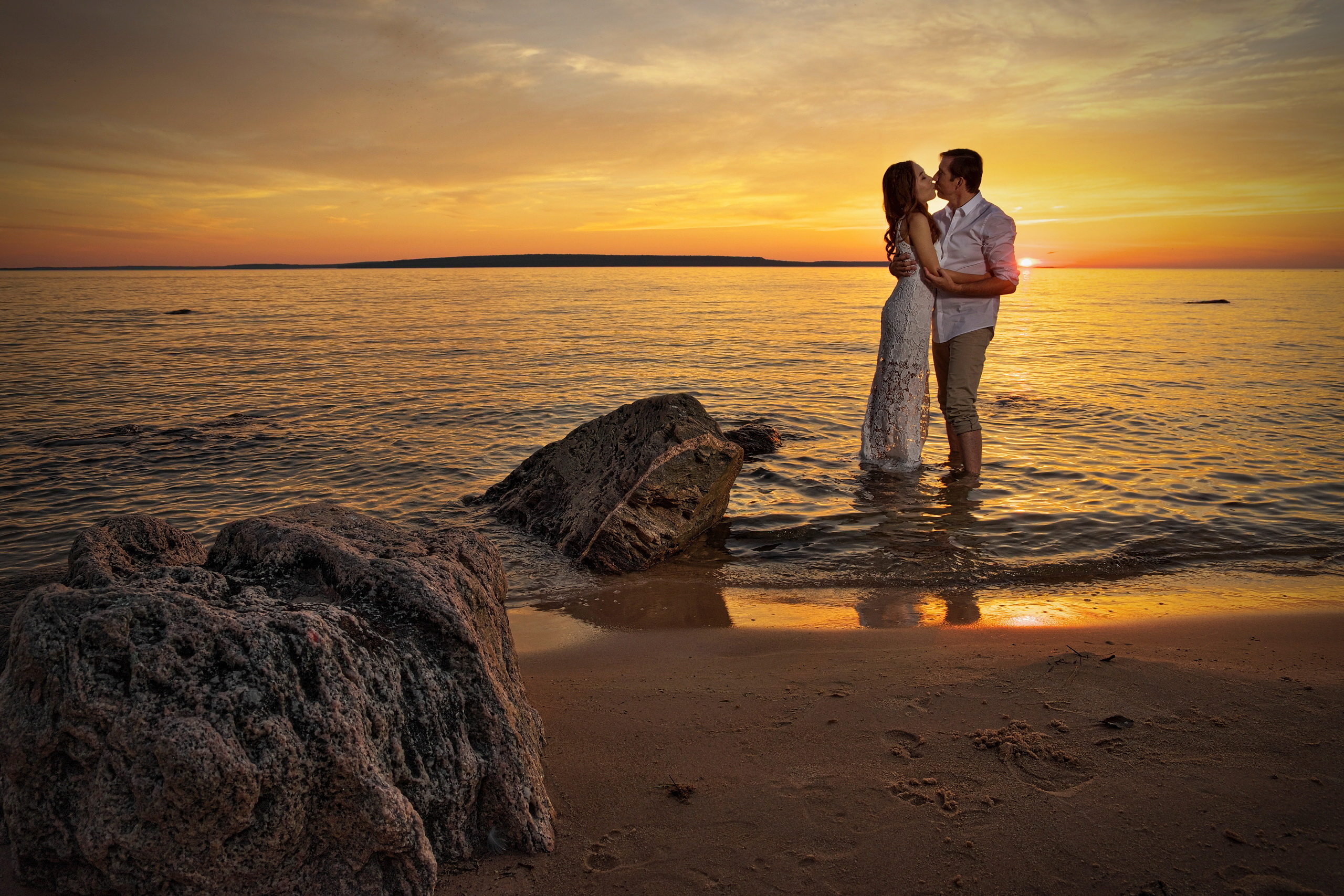 georgian bay sunset wedding photography 1