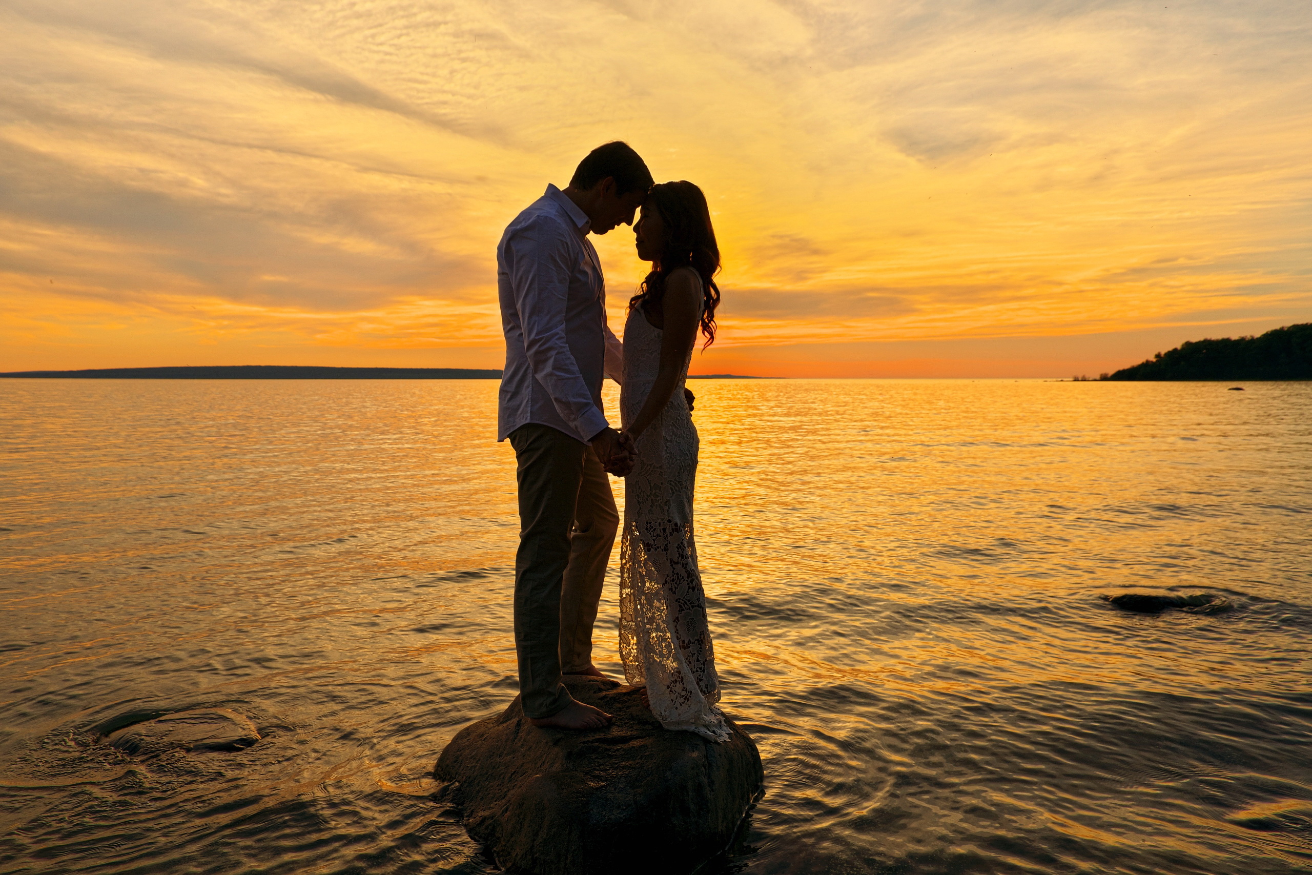 georgian bay sunset wedding photography 2