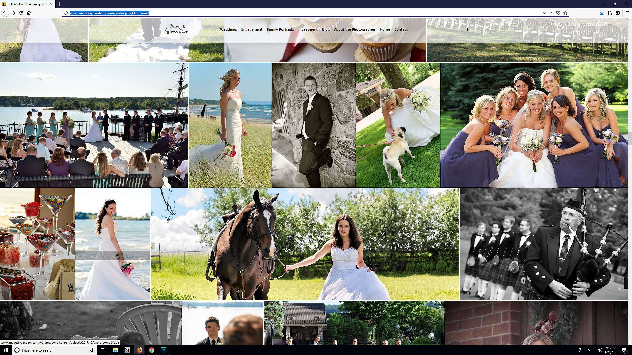 collingwood photographer Mark van Dam wedding photography highlight reel
