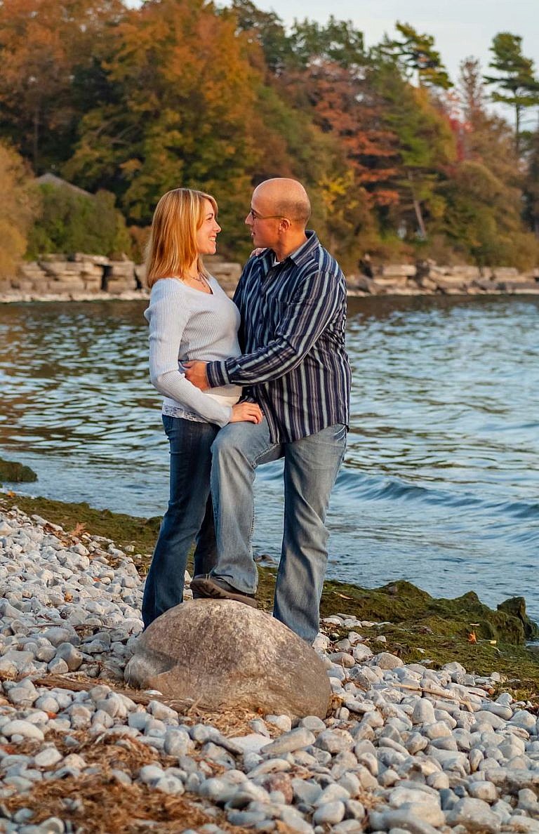 kingston photographer lamoine point engagement photography