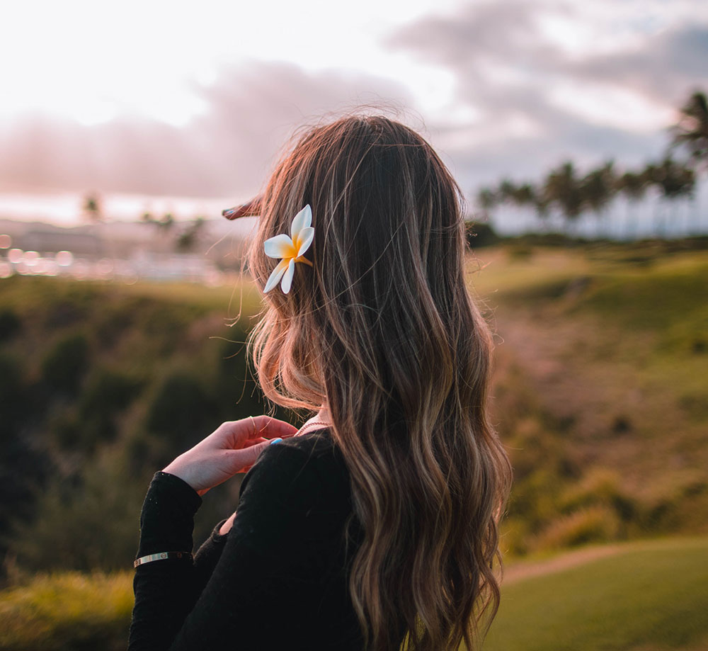Flower woman