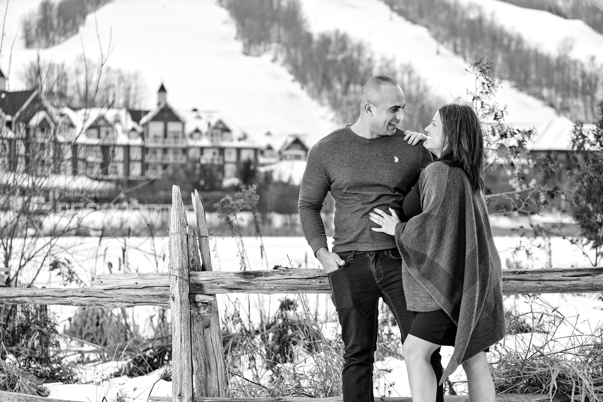 PROPOSAL AND ENGAGEMENT PHOTOGRAPHY AT BLUE MOUNTAIN VILLAGE
