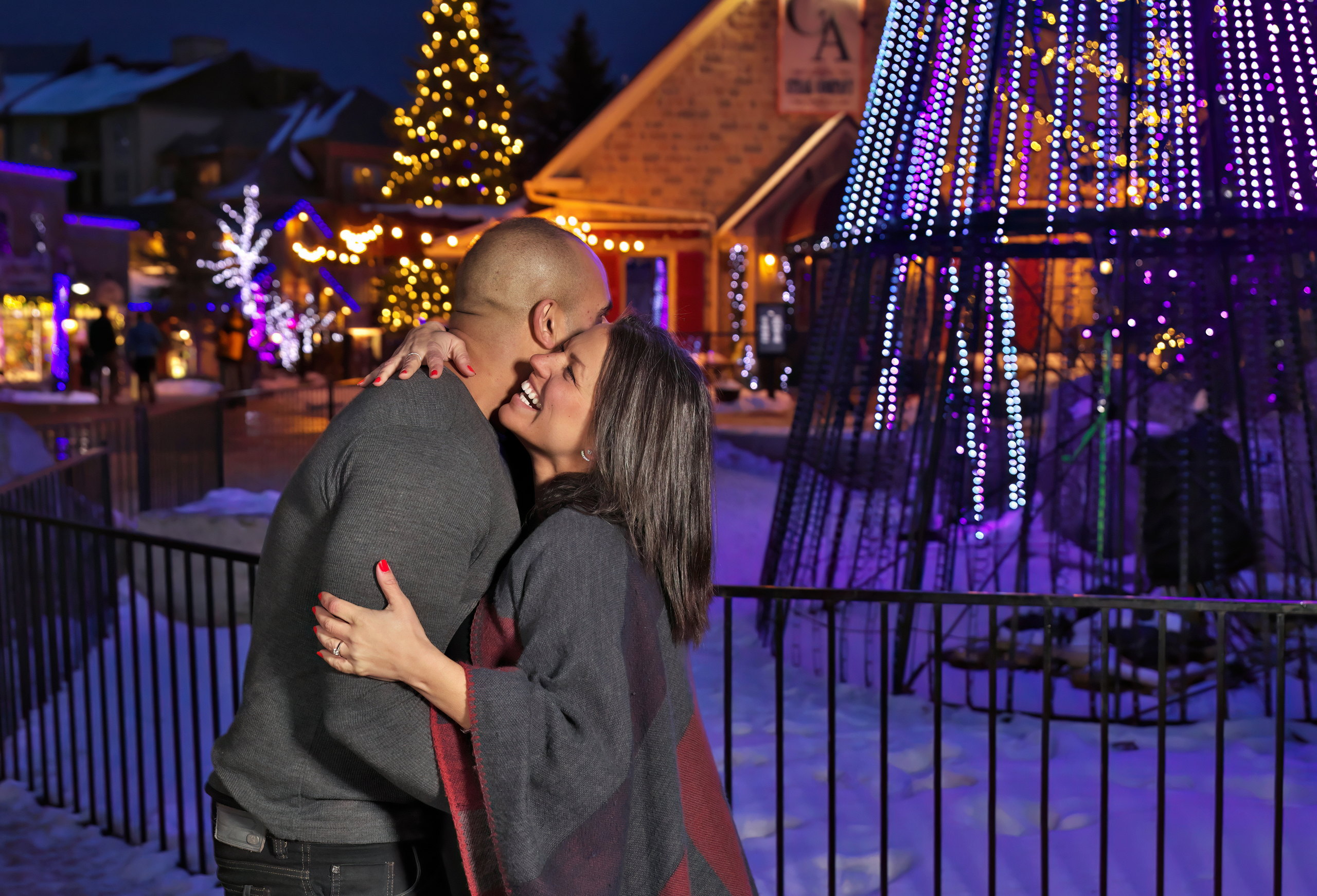 PROPOSAL AND ENGAGEMENT PHOTOGRAPHY AT BLUE MOUNTAIN VILLAGE
